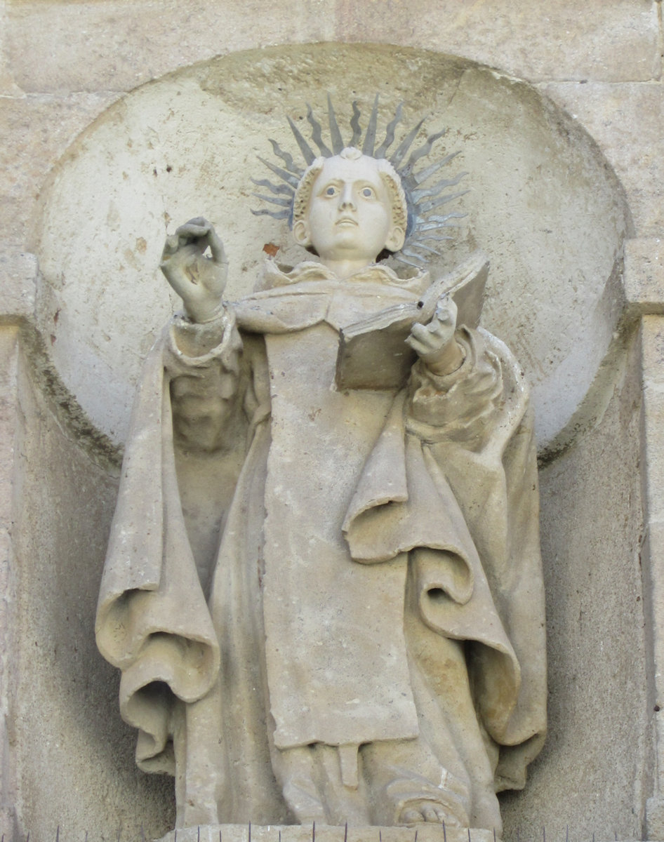 Statue an der Johannes geweihten Karmeliterkirche in Alba de Tormes, in Aix-en-Provence