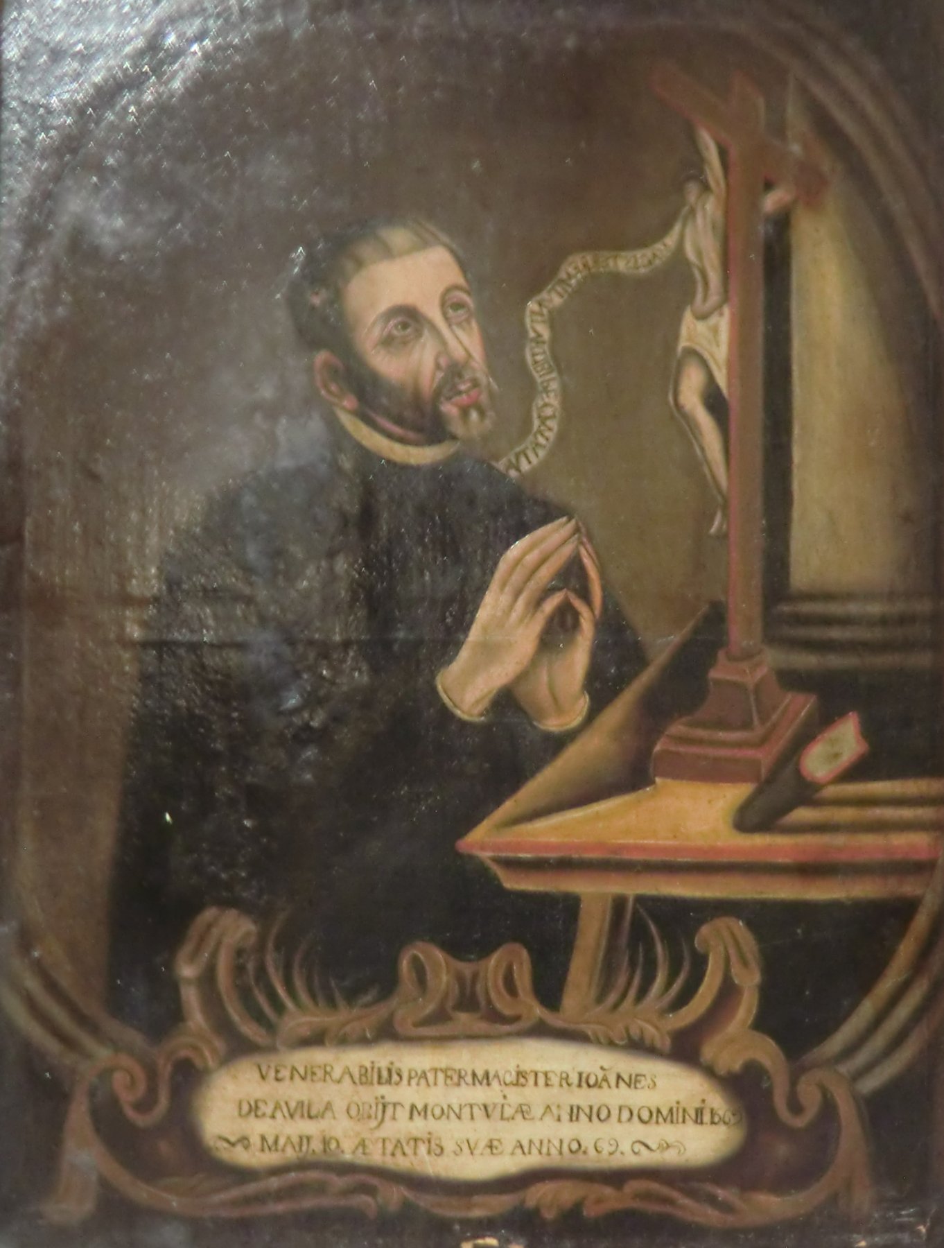 Gemälde, 17. Jahrhundert, im Sanktuarium für Johannes in Montilla