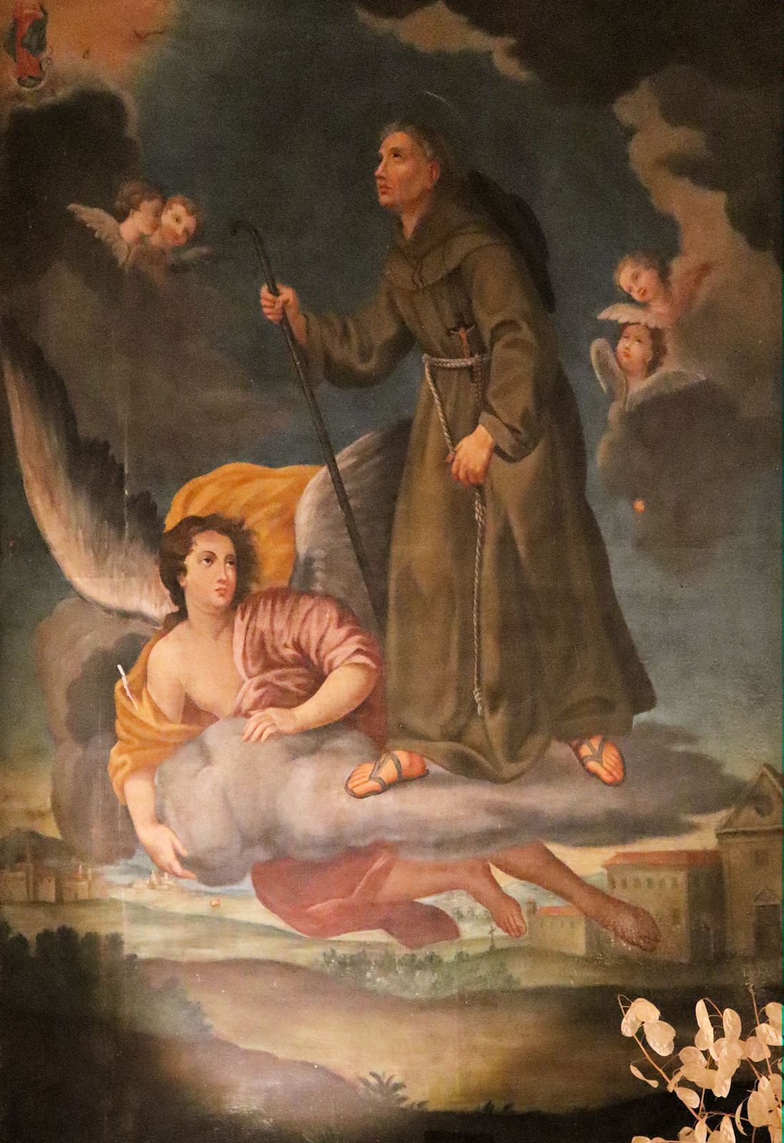 Bild, 18. Jahrhundert, in der Klosterkirche San Vivaldo bei Montaione