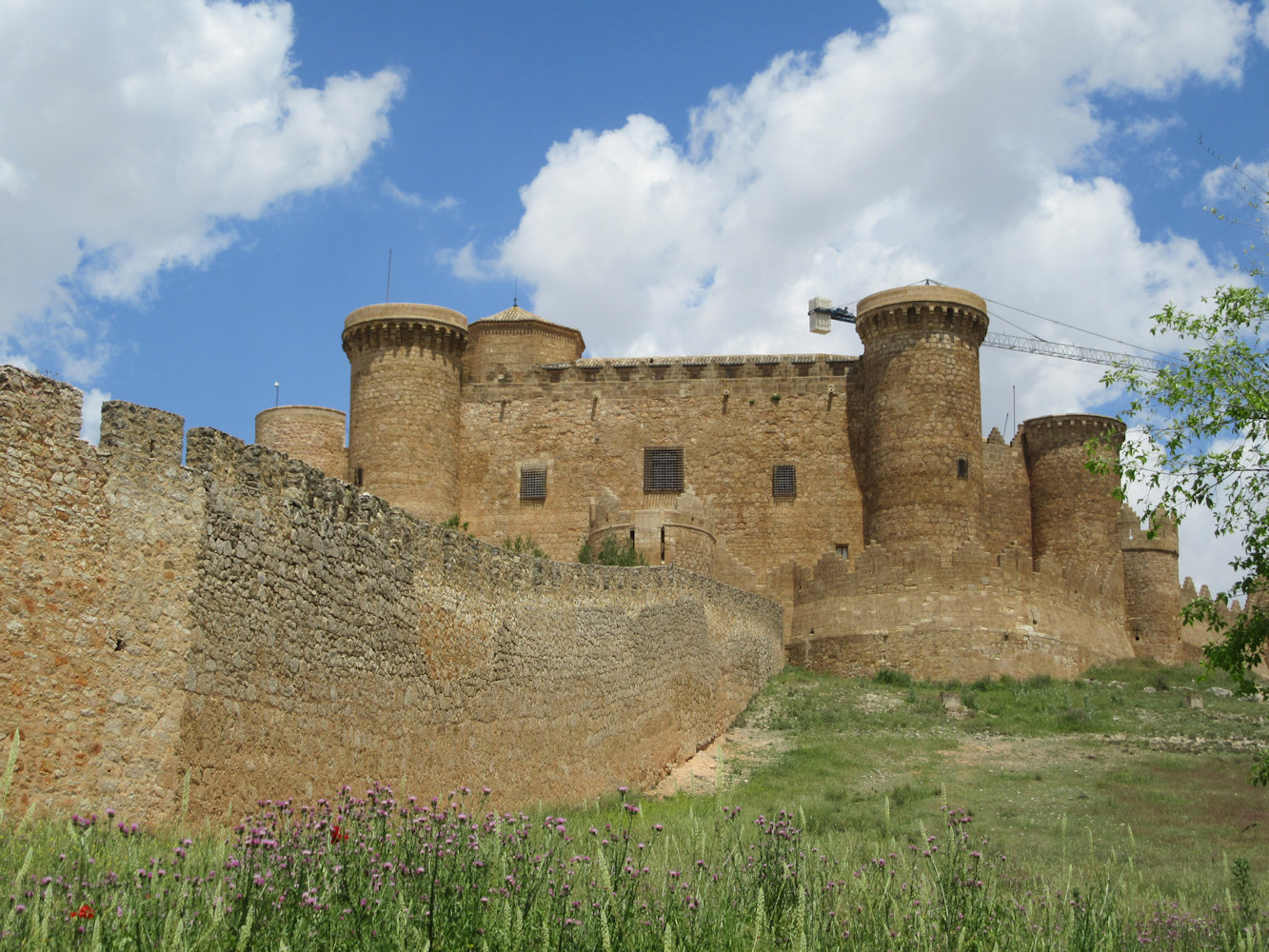 Das Kastell von Belmonte, in dem Johannes geboren wurde, erbaut 1546