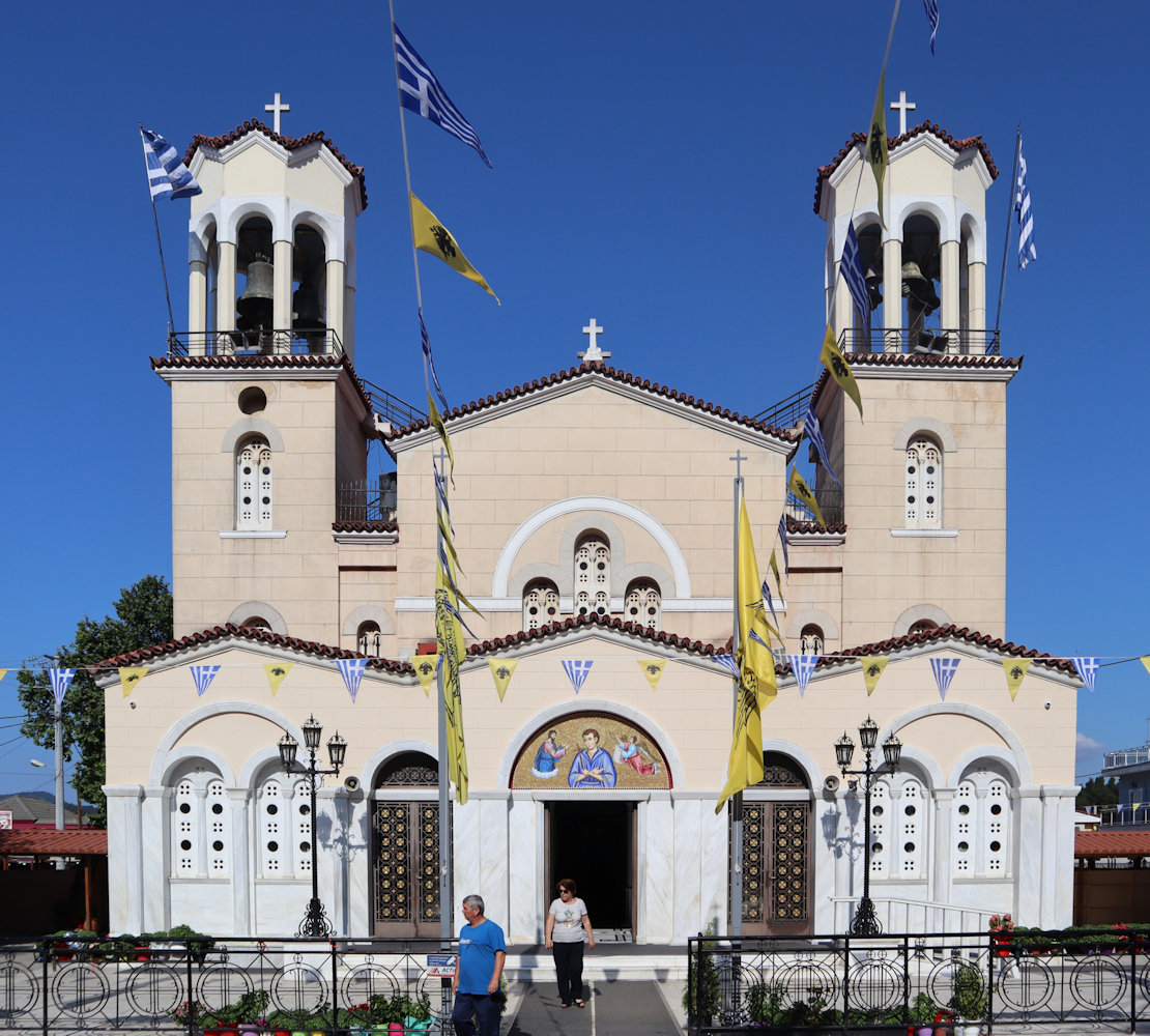 Die Johannes geweihte Kirche in Prokopion auf Euböa