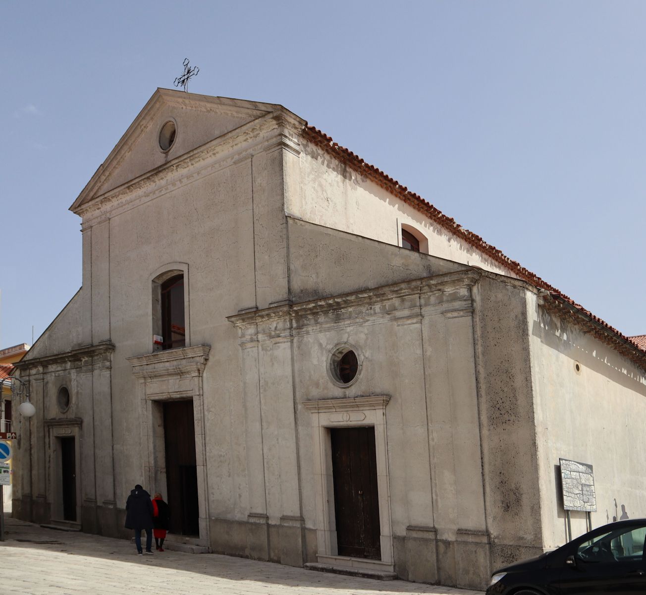 Kirche Santa Maria Assunta, die ehemalige Kathedrale, in Montemarano
