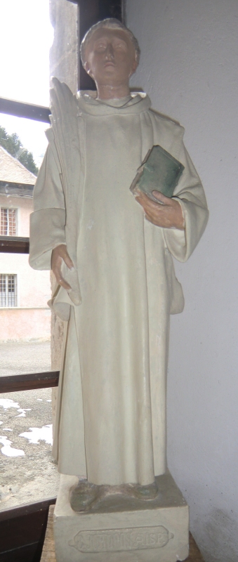Statue im Kloster Le Reposoir