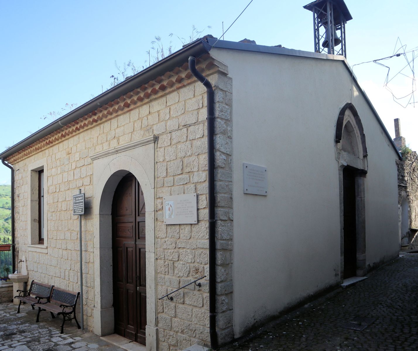 Geburtshaus - heute Kapelle - von Johannes in Tufara