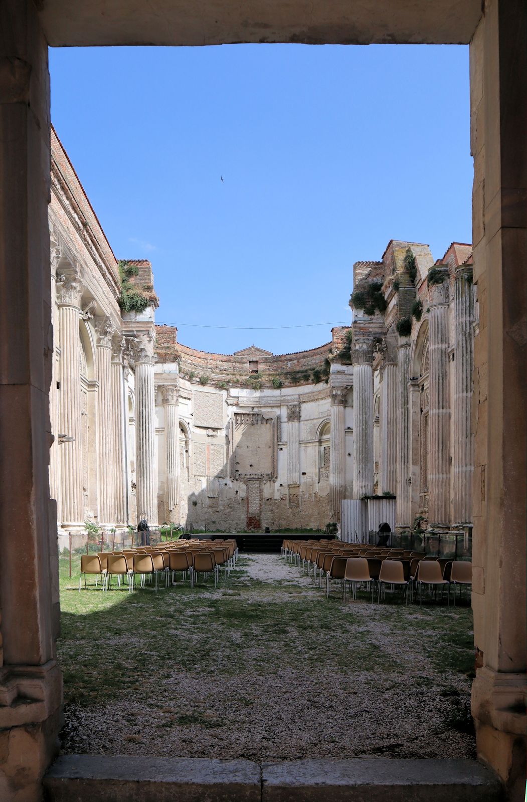 Ruine der ehemaligen Kirche San Francesco in Fano