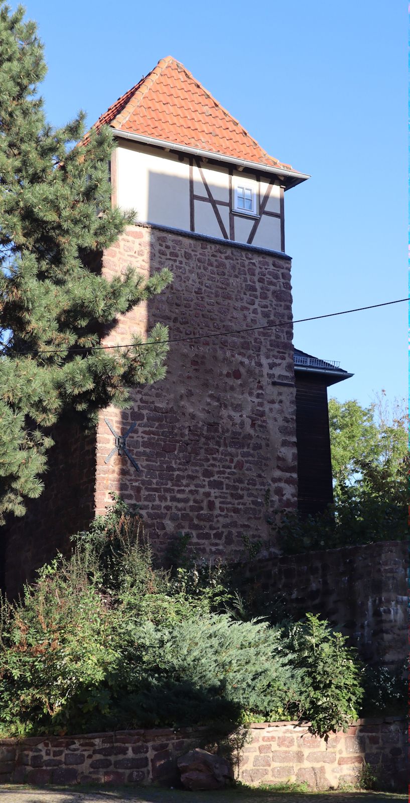 Glockenturm des ehemaligen Klosters in Eisenach