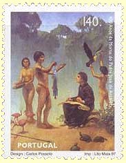 Portugiesische Briefmarke zum 400. Todestag, 1997