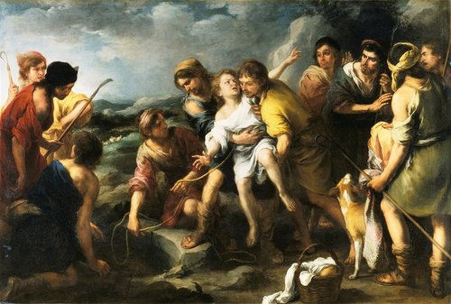 Bartolomé-Esteban Murillo: Josefs Brüder werfen ihn in die Zisterne, um 1670, im Museum Wallace Collection in London