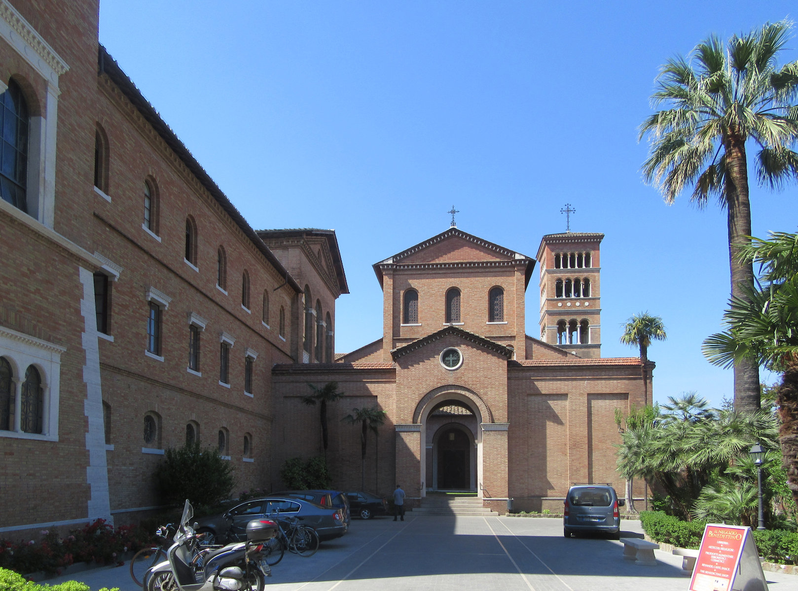 Kirche und Kolleg Sant'Anselmo in Rom