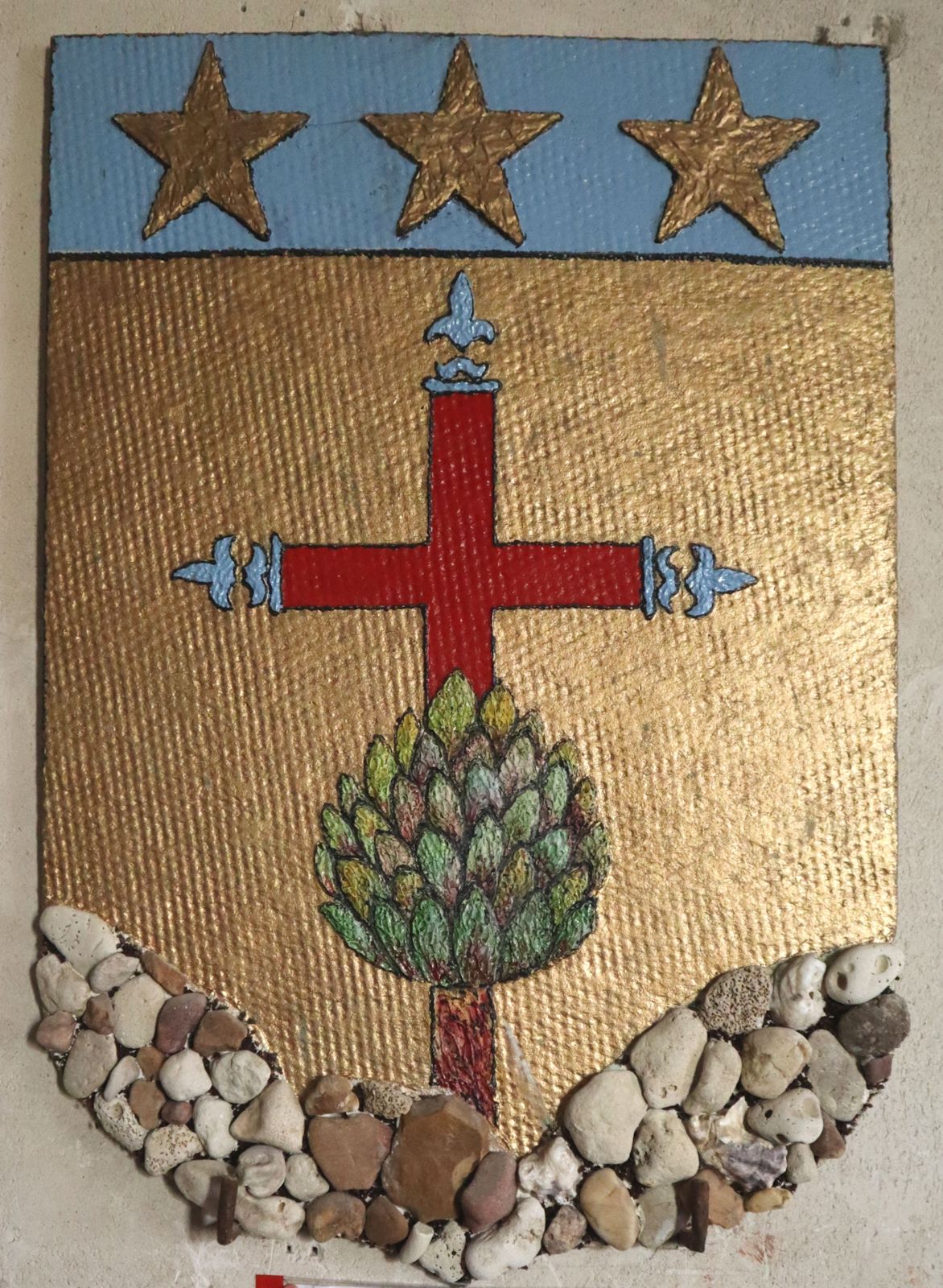 Gedenkstätte in der Pfarrkirche in Marsac