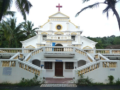 Heiligtum für Josef Vaz in Sancoale bei Goa