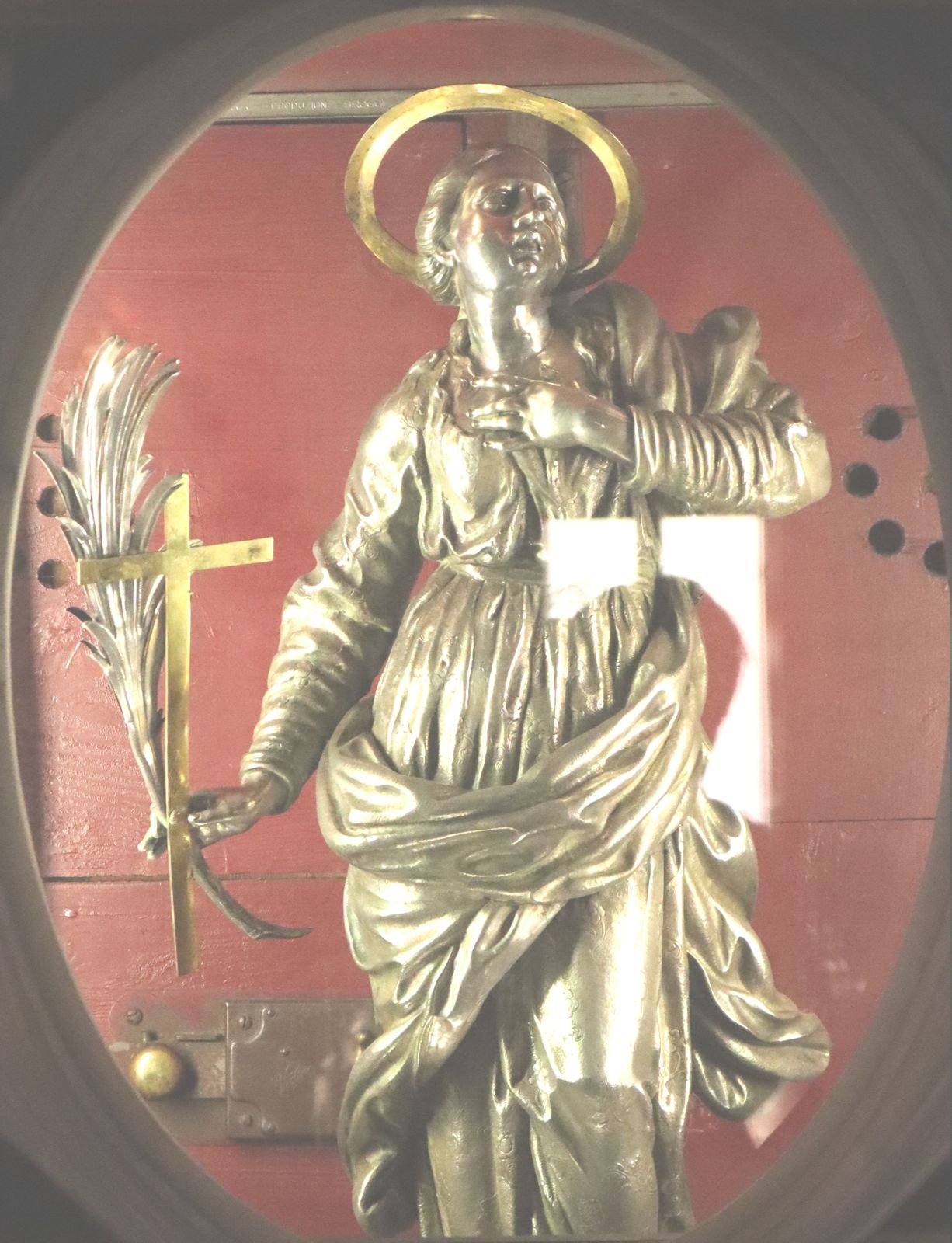 Reliquiar, um 1700, in der Kirche Santa Giulia in Livorno
