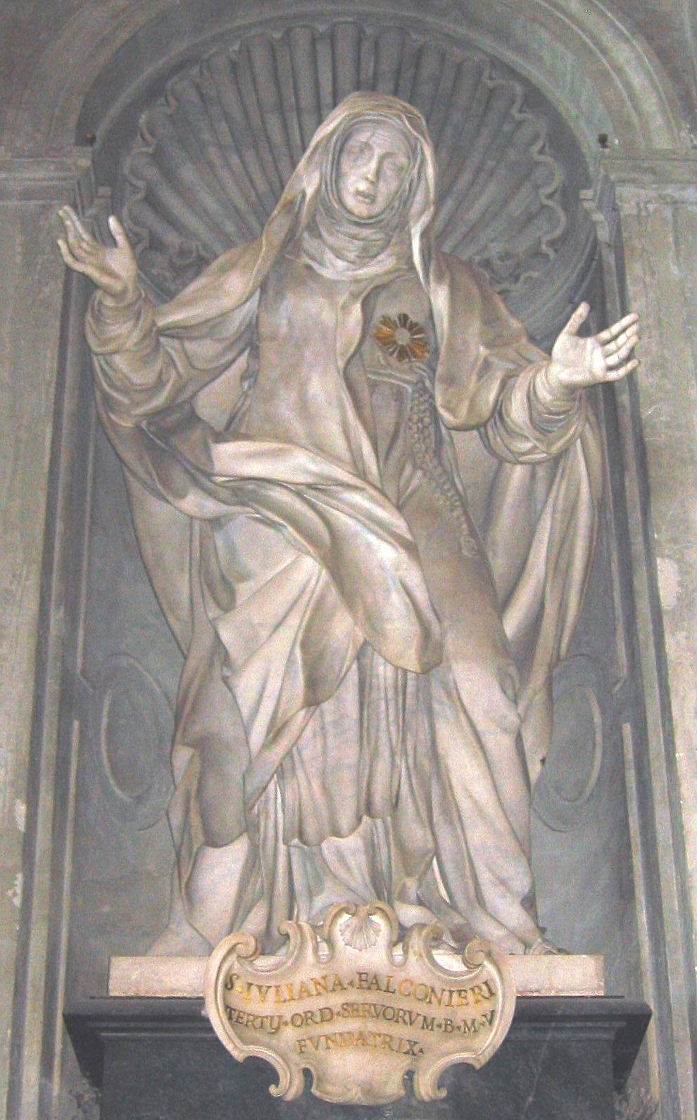 Statue im Petersdom