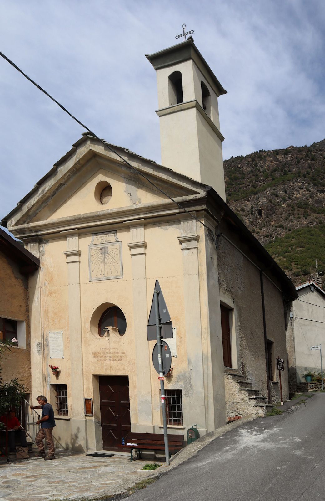 Kapelle im Weiler San Giuliano, einem Ortsteil von Susa