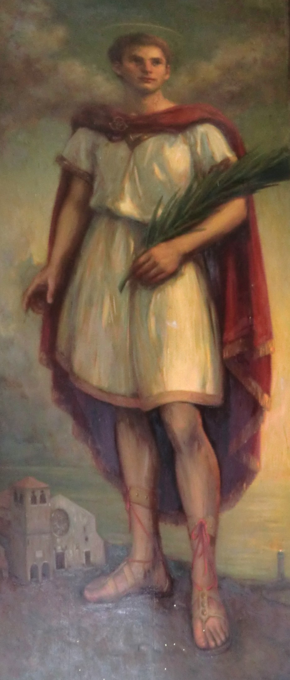W. Falzari: Gemälde, 1947, im Dom San Giusto in Triest