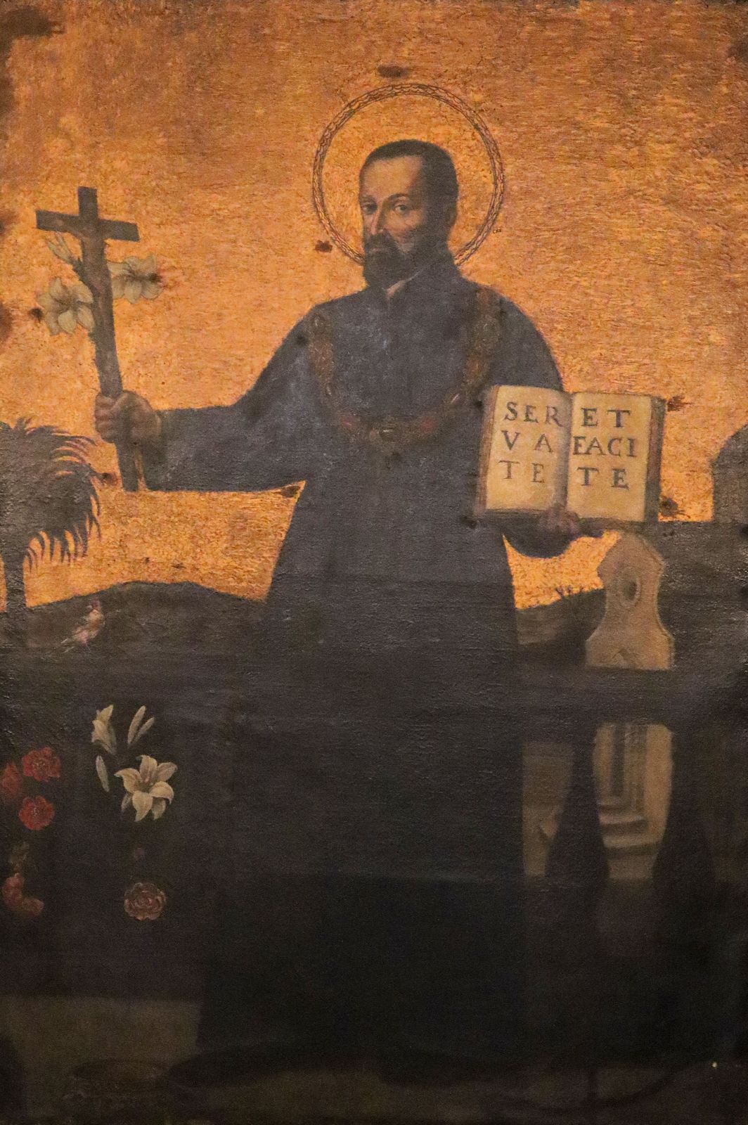 Bild im Sanktuarium San Gaetano an der Kirche San Paolo Maggiore in Neapel