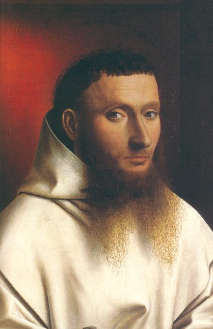 Petrus Christus: Porträt eines Kartäusers, 1466, im Metropolitan Museum of Art in New York