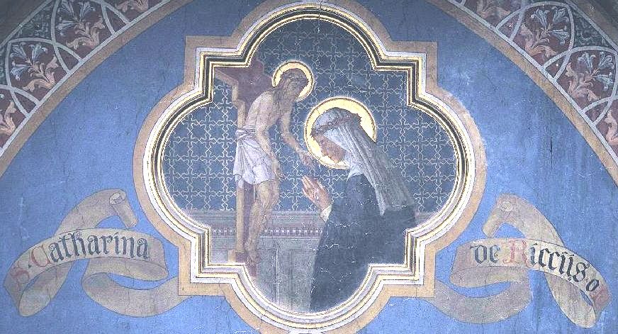 Fresko in der Kirche des Klosters Santa Maria del Rosario in Prato