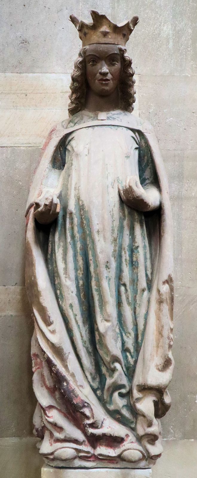 Statue, um 1250, im Chorraum des Doms in Magdeburg