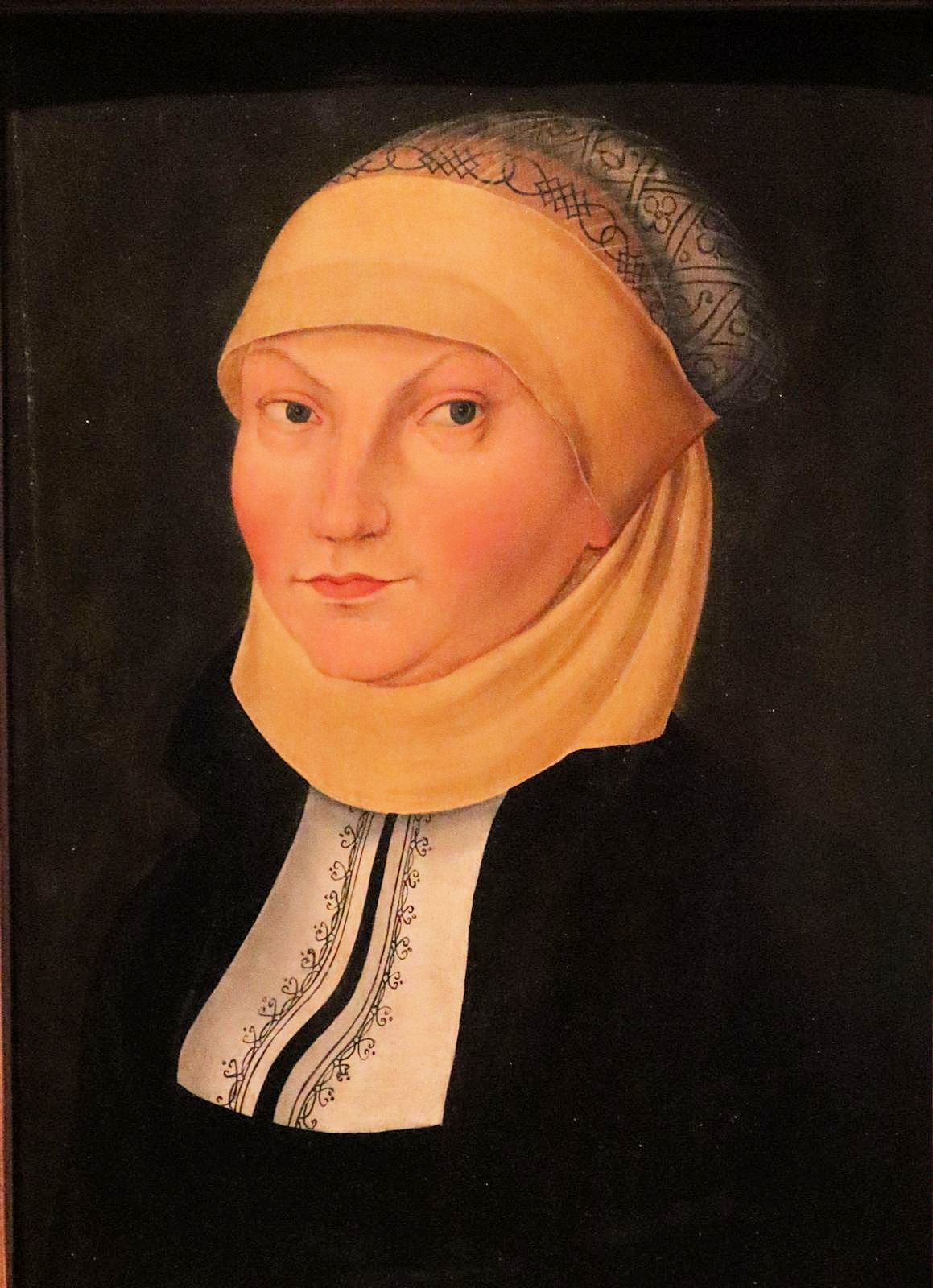 Bild von Lucas Cranach dem älteren, 1528, in der Lutherhalle in Wittenberg