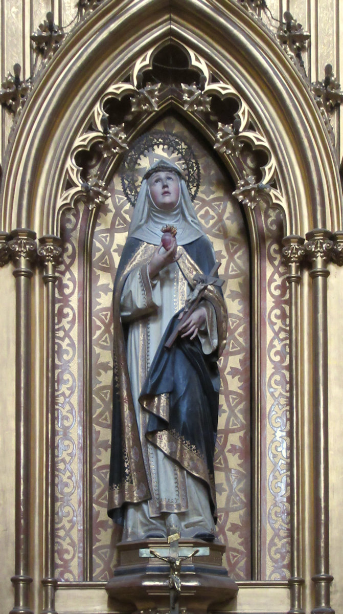 Statue in der Dominikanerkirche San Esteban in Salamanca