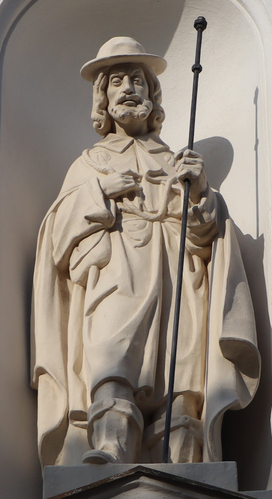 Statue am Kloster St. Koloman in Stockerau