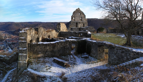 Ruine der Burg Hohenurach