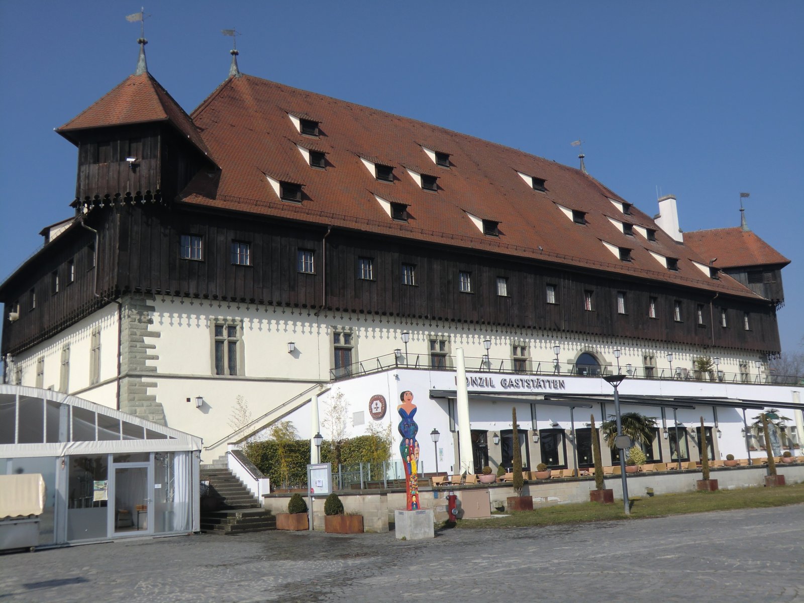 Konzilsgebäude in Konstanz, heute Messehalle