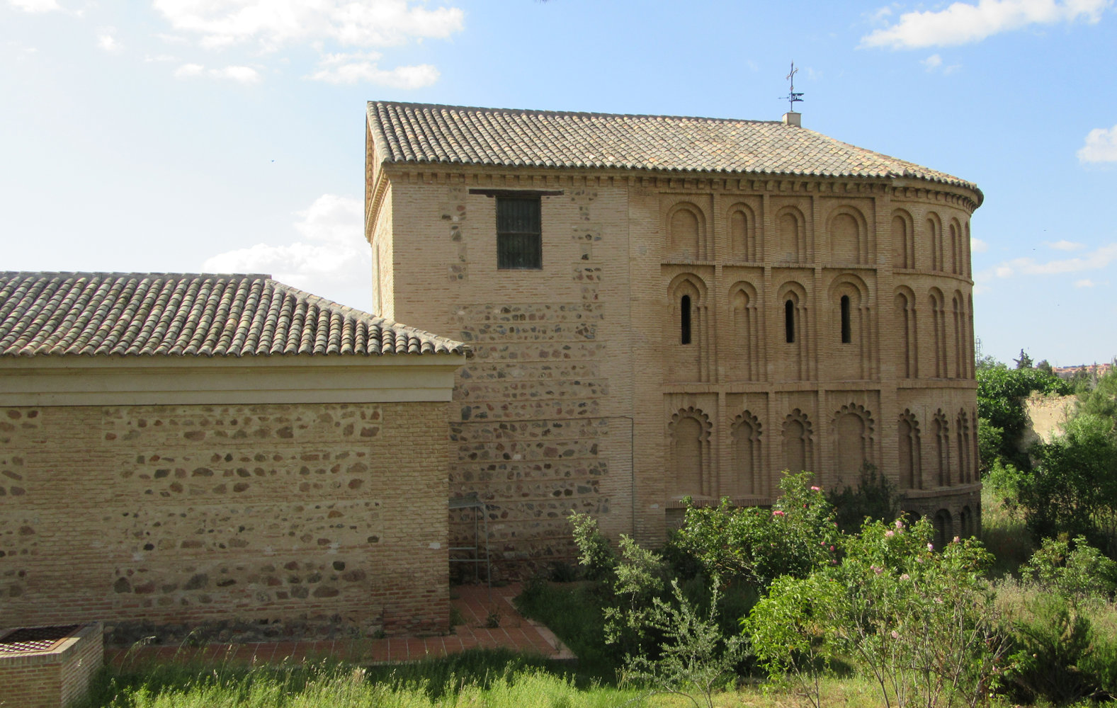 Basilika Sta. Leocadia und Cristo de la Vega vor den Stadttoren von Toledo, Ort der Konzile