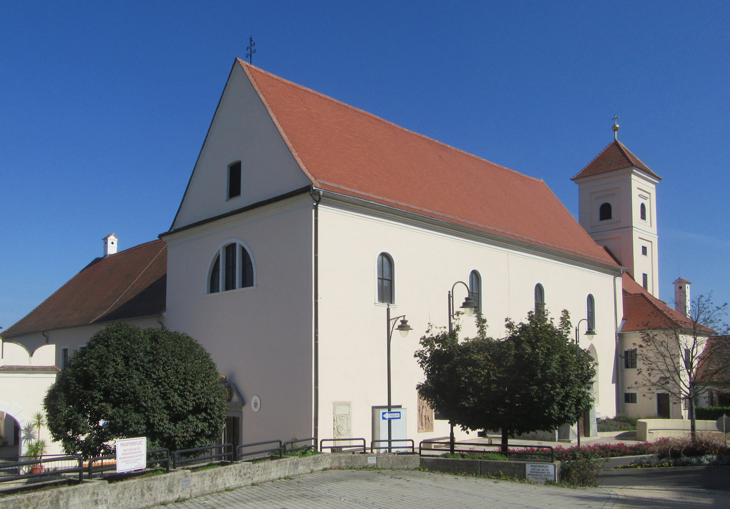 Kirche und Kloster der Franziskaner in Güssing im Burgenland