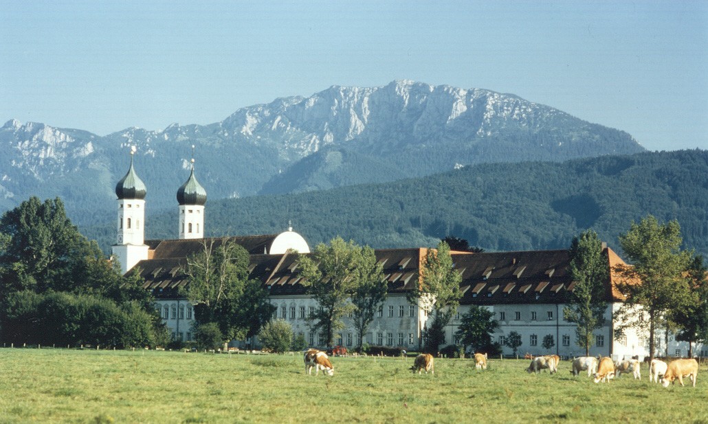 Gebäude des ehemaligen Klosters Benediktbeuern