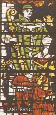 Glasfenster in der Kathedrale von Canterbury