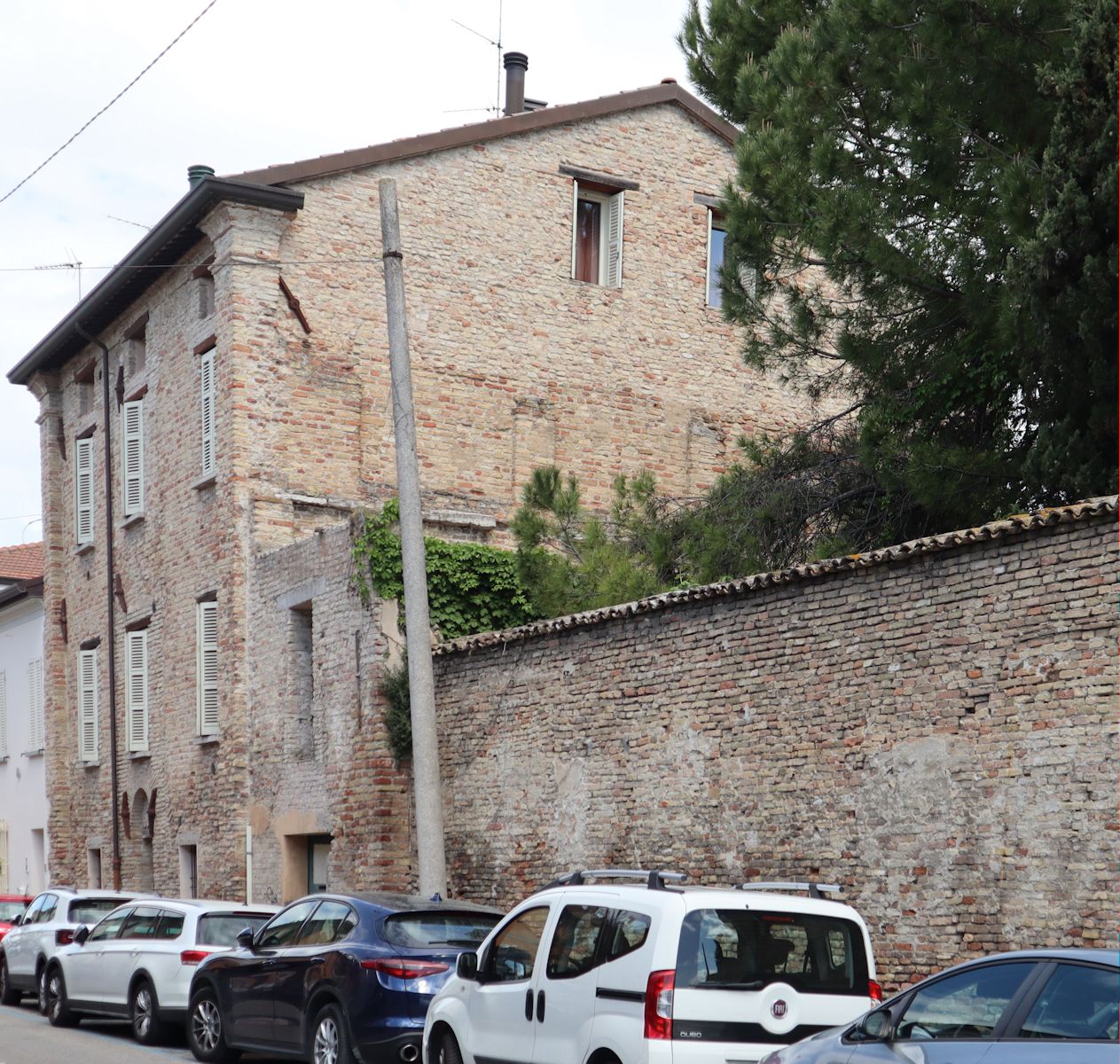 Haus an der Stelle des früheren Klosters Sant'Andrea Maggiore in Ravenna