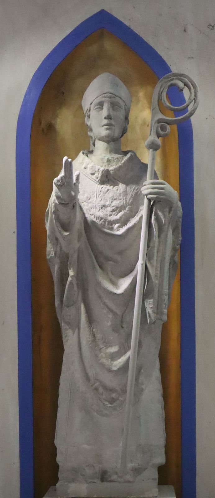 Statue in der Kirche Notre-Dame in St-Lô