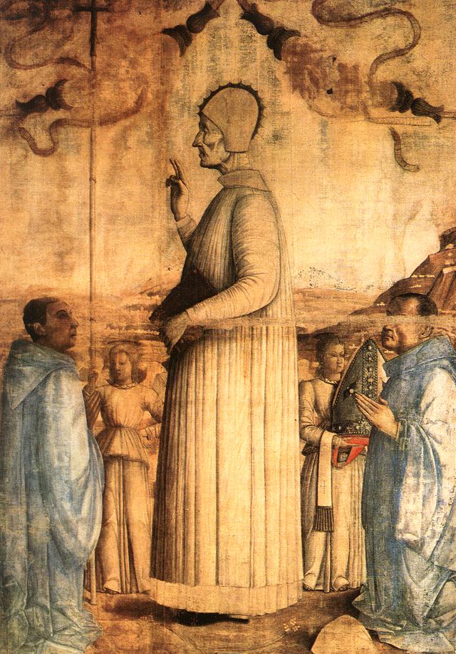 Gentile Bellini: Gemälde, 1465, in der Gallerie dell'Accademia in Venedig