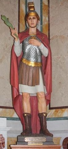 Statue in der >Kathedrale in Teggiano bei Salerno