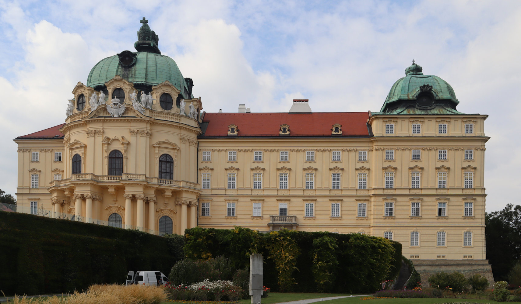 Südost-Fassade - „Kaisertrakt” - des Stiftes Klosterneuburg