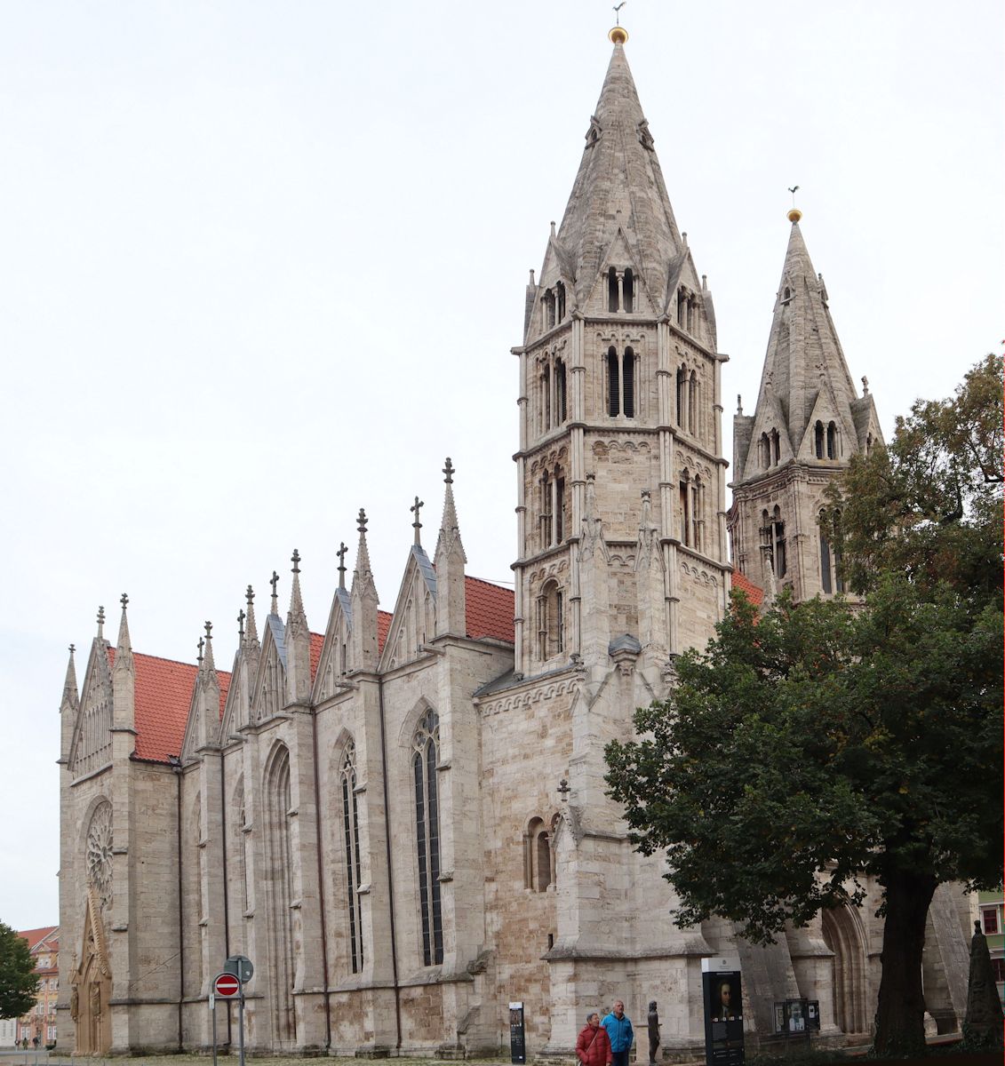 Divi-Blasi-Kirche in Mühlhausen in Thüringen