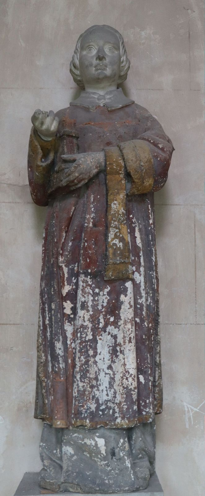 Statue in der Kathedrale Saint-Jean in Besançon