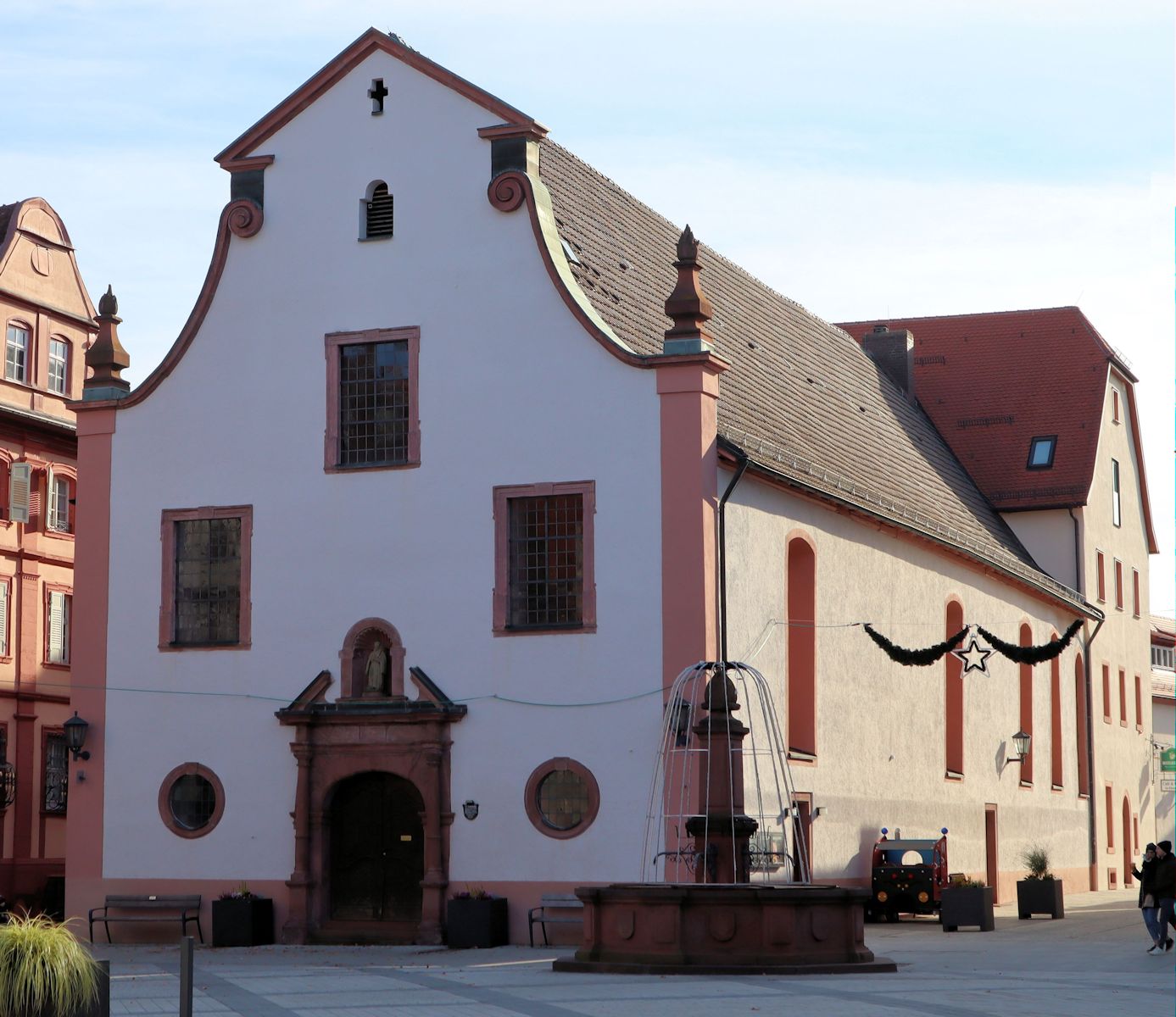 Kirche St. Lioba in Tauberbischofsheim an der Stelle des ehemaligen Klosters