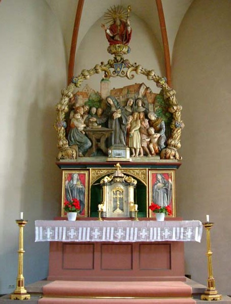 Liobaaltar in der Stadtkirche St. Martin in Tauberbischofsheim