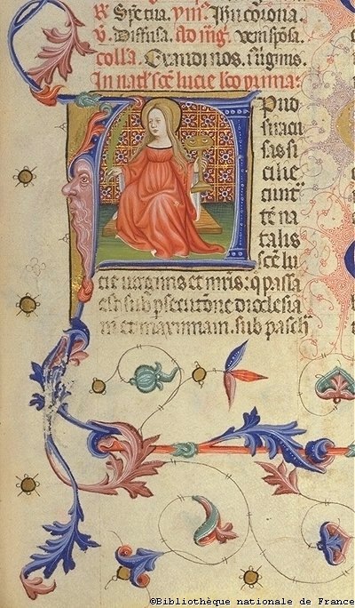 Brevier des Martin von Aragon, Spanien, Ende des 14. Jahrhunderts, Bibliothèque Nationale de France in Paris