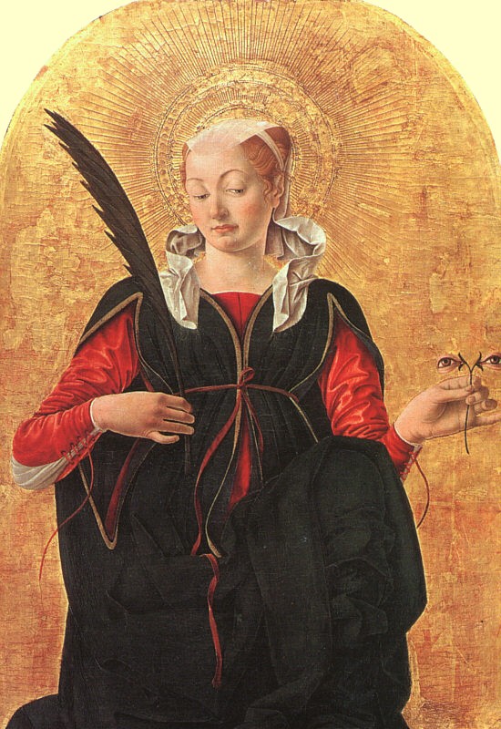 Francesco del Cossa: Lucia, 1435-1477, National Gallery of Art in Washington