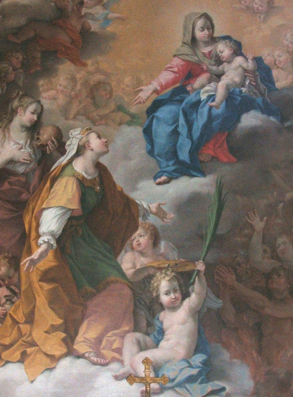 Ludovico Mazzanti: Altarbild, um 1720, in der Kathedrale San Lorenzo in Viterbo