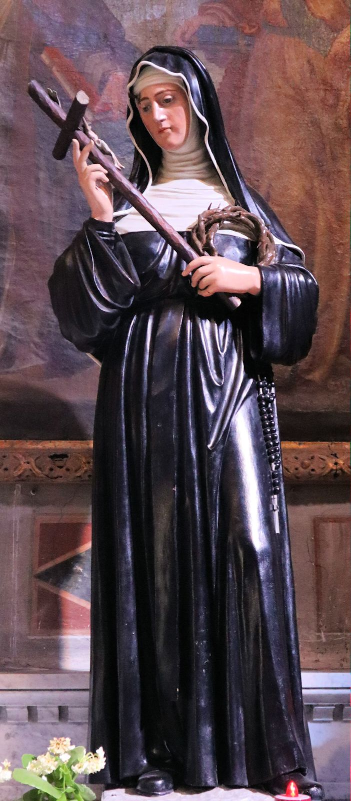 Statue in der Kirche San Biago in Tivoli