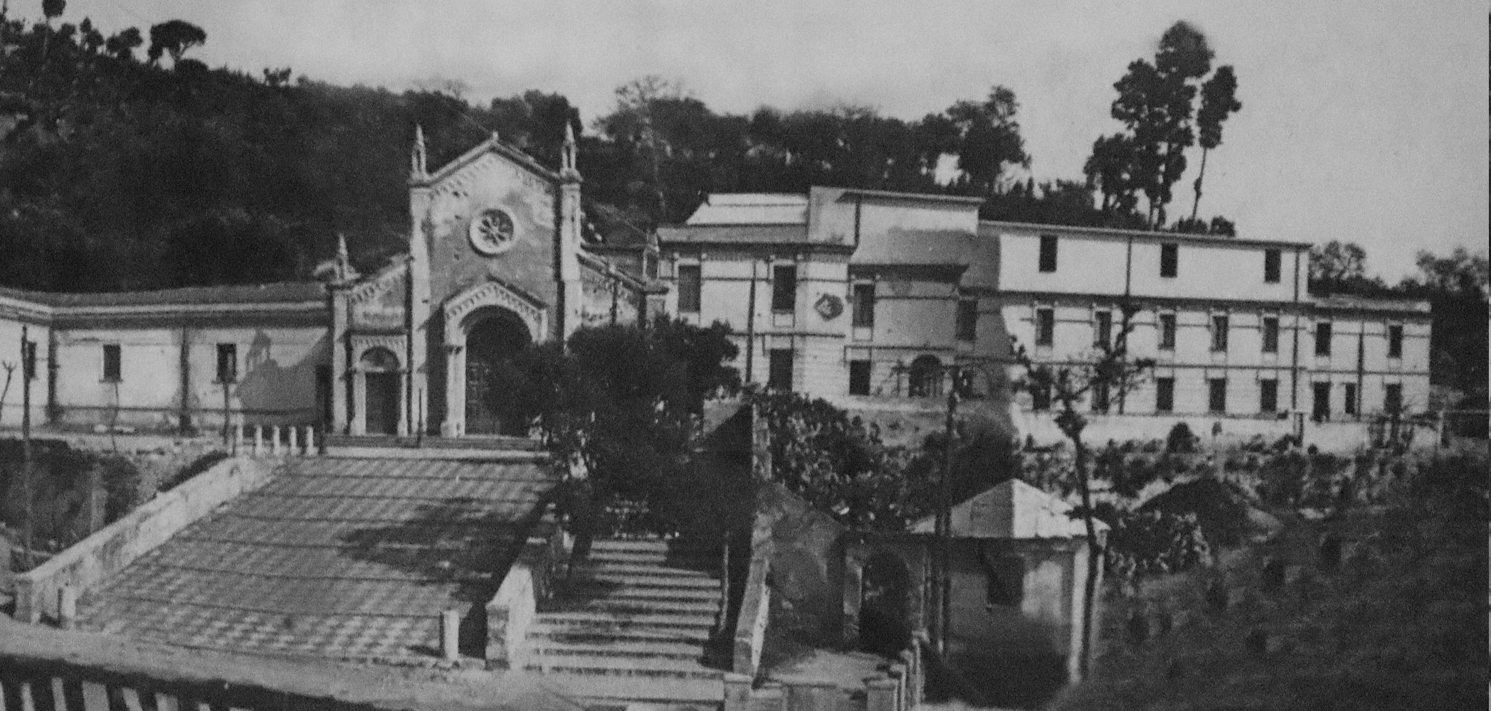 Kloster Santa Maria Madre della Consolazione in einer historischen Aufnahme