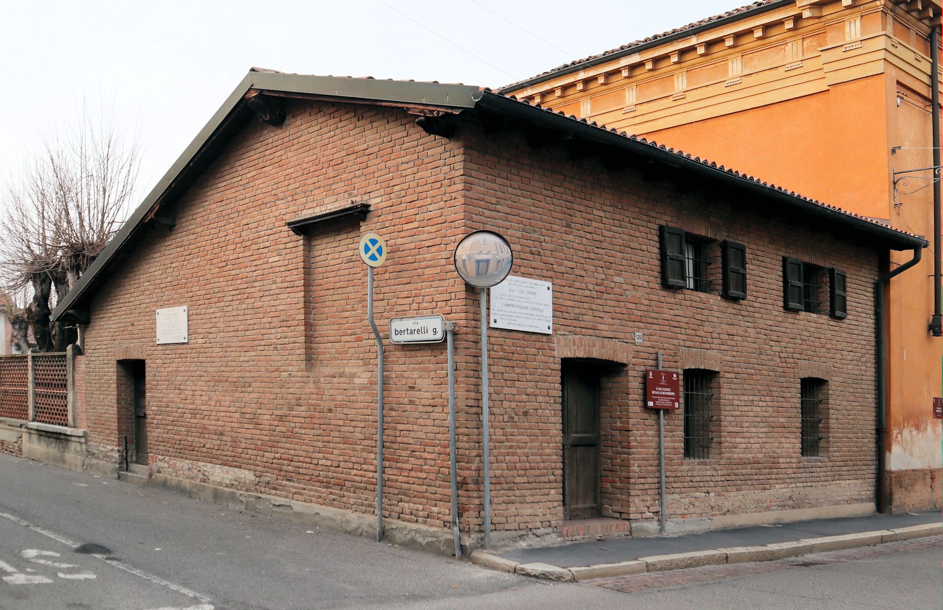 Ludwig Oriones Geburtshaus in Pontecurone