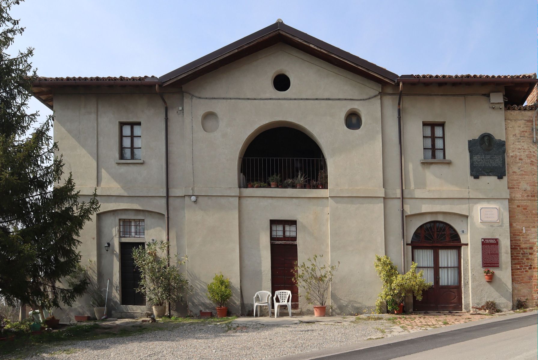 Aloisius Versiglias Geburtshaus in Oliva Gessi