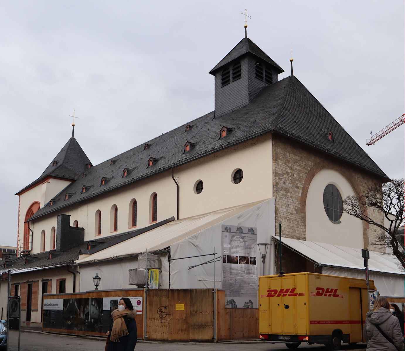 die heute evangelische Kirche St. Johannis in Mainz