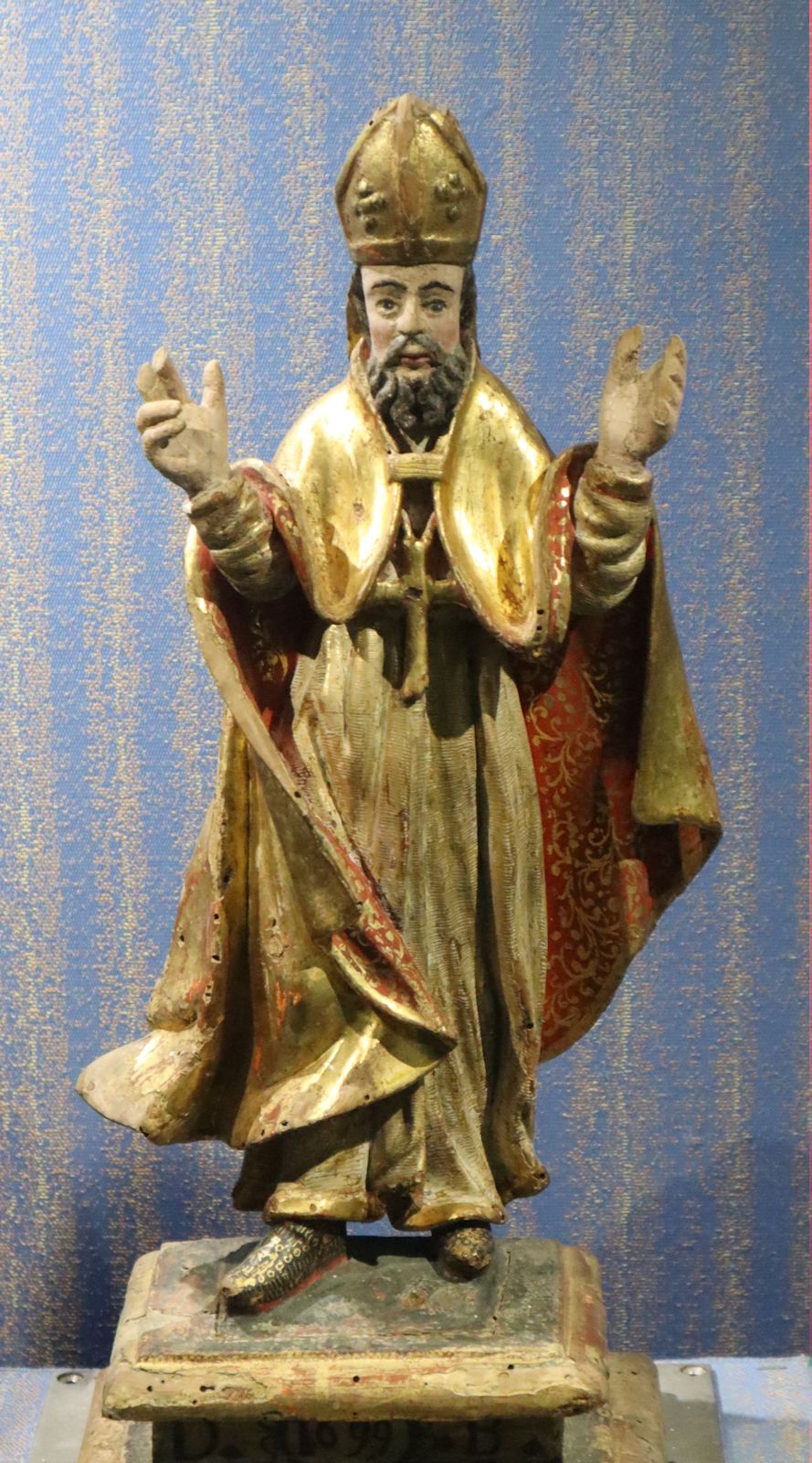 Statue in der Kirche in Boule-d'Amont